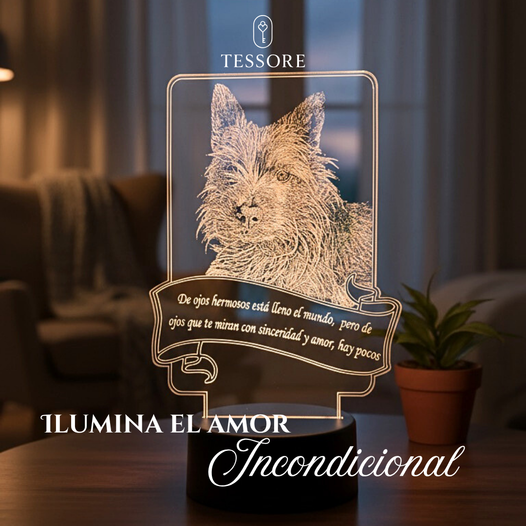 Lámpara PetLover personalizado